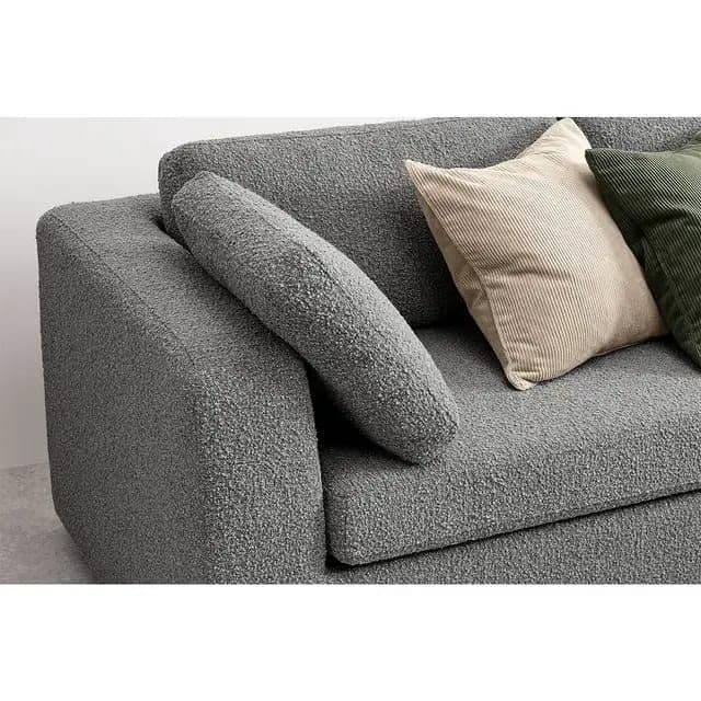 كنبة ركنة رمادى 