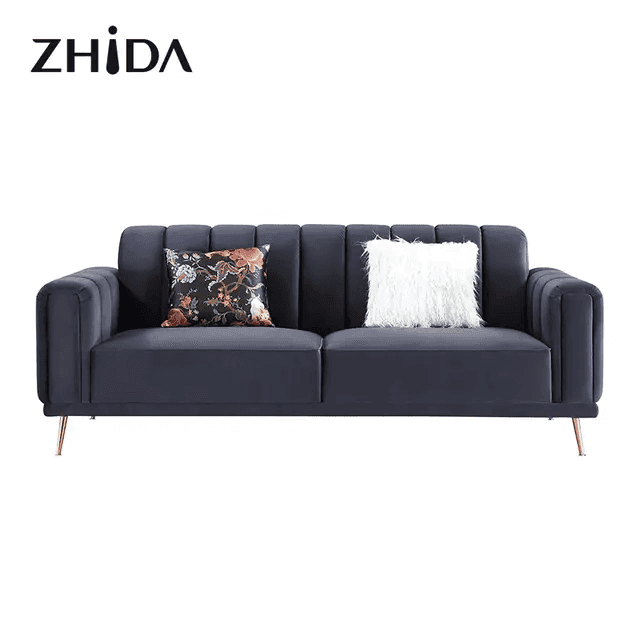 غرفة معيشة ازرق