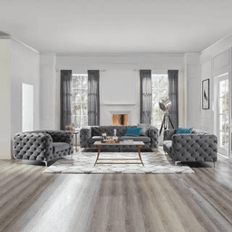 غرفة معيشة رمادى thumb 1